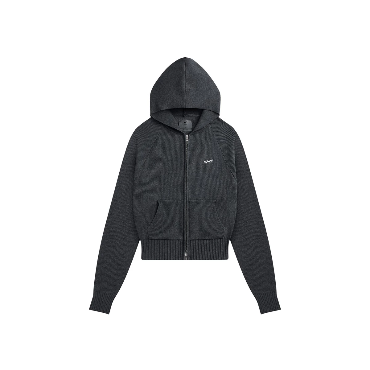 Áo Len Hoodie Zip Khoá Kéo Có Nón Unisex LIDER HOMEBODY HOODIE KNIT SHIRT