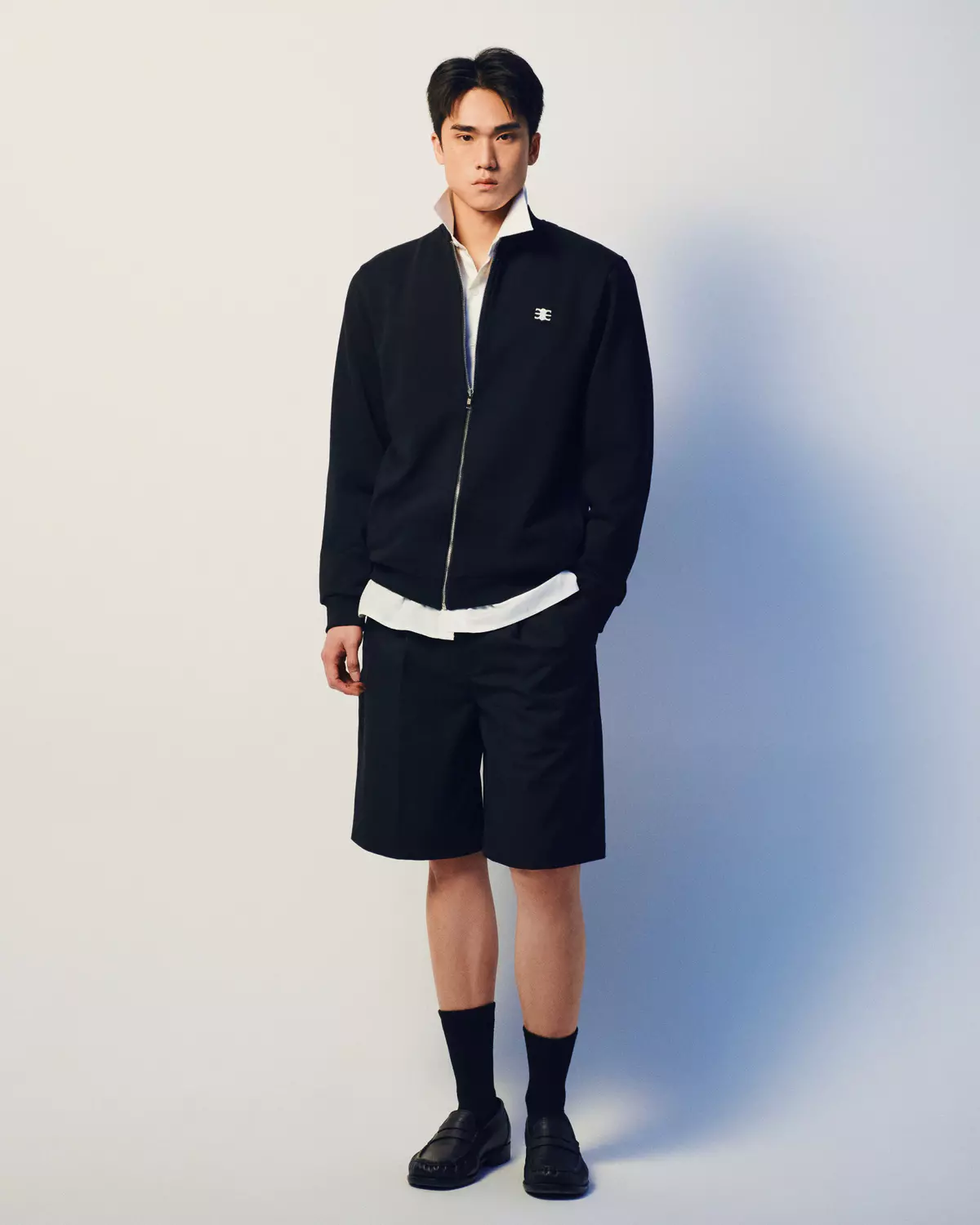 Eleven - Quần shorts nam bermuda dáng Relaxed Fit xếp ly