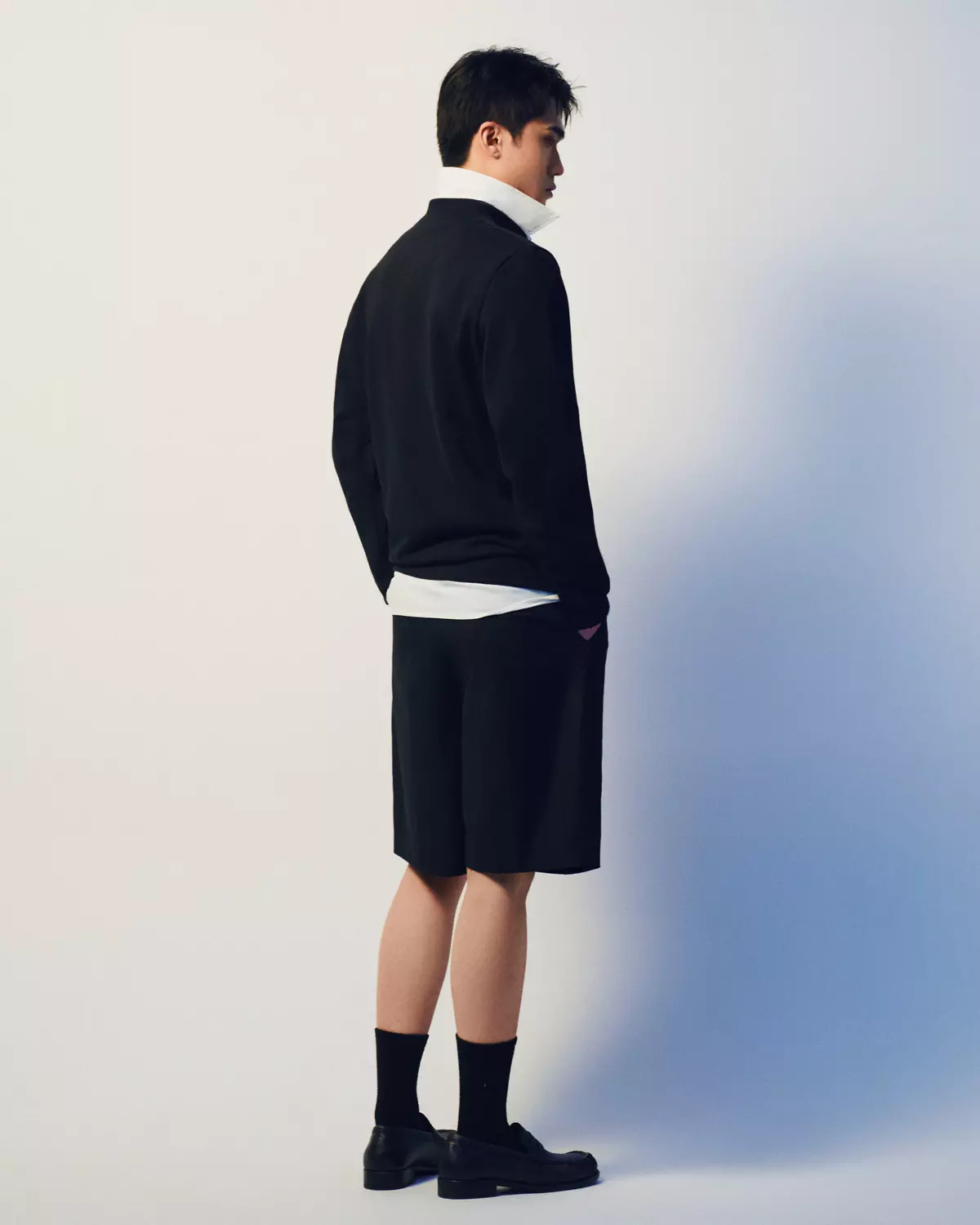 Eleven - Quần shorts nam bermuda dáng Relaxed Fit xếp ly