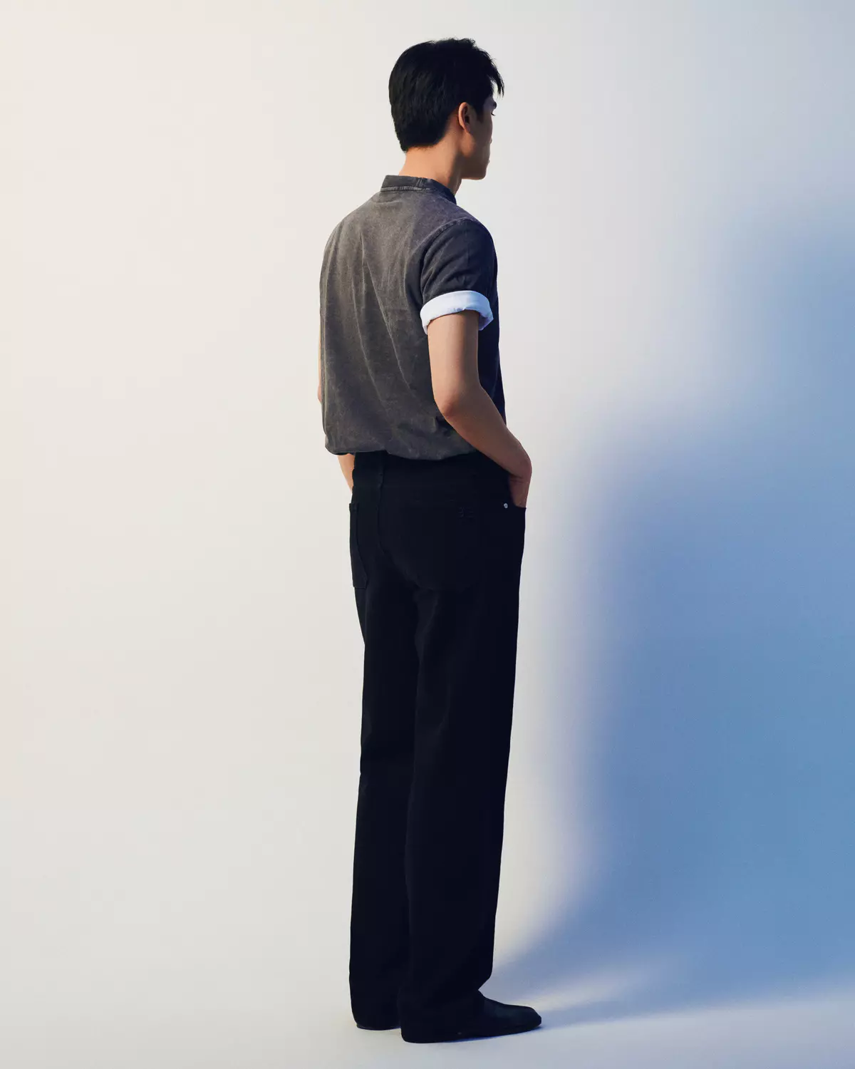 Eleven - Quần jeans unisex nam nữ ống suông