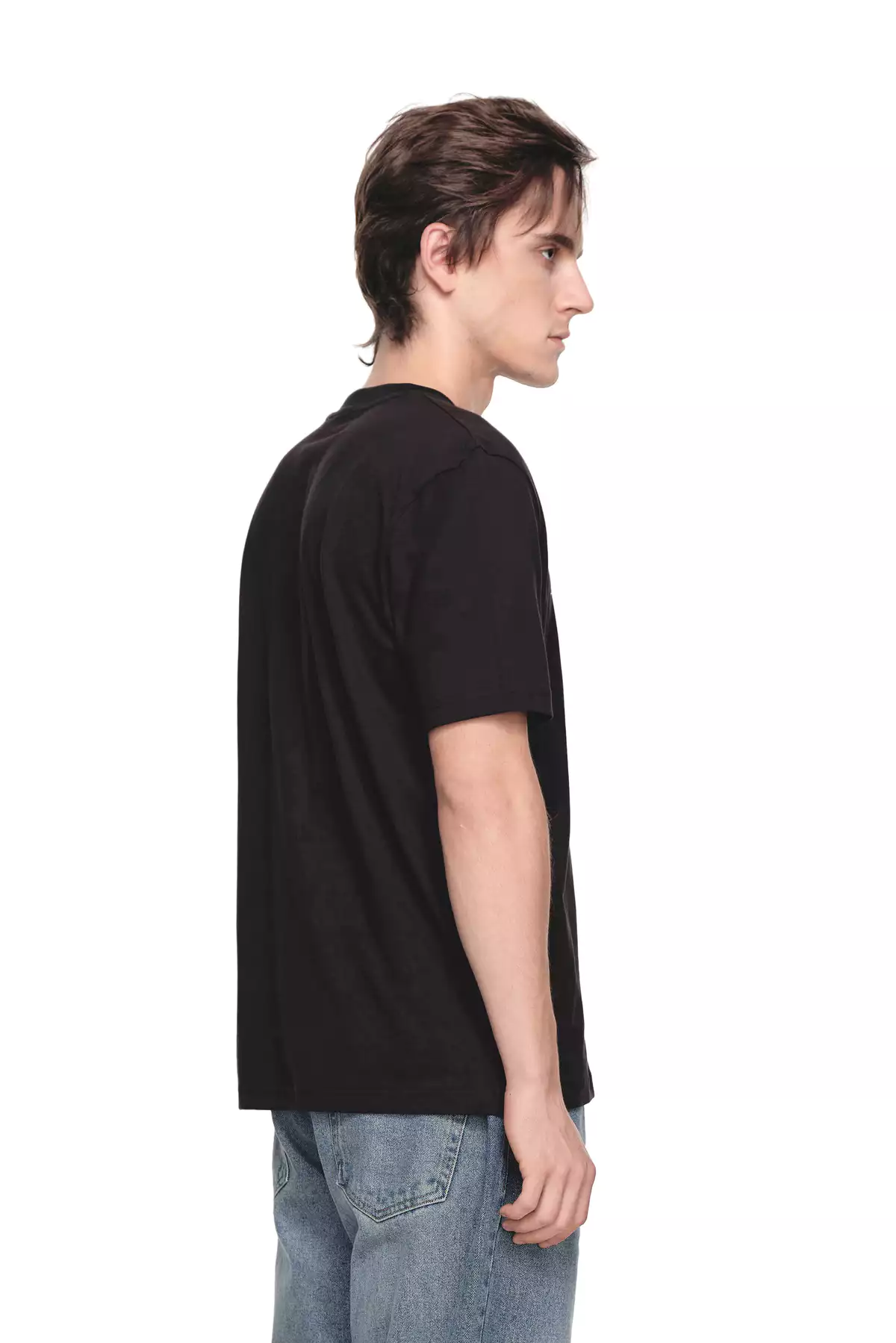 Eleven - Áo Thun Unisex Nam Nữ In Chữ Number Eleven Ngang | Màu Đen