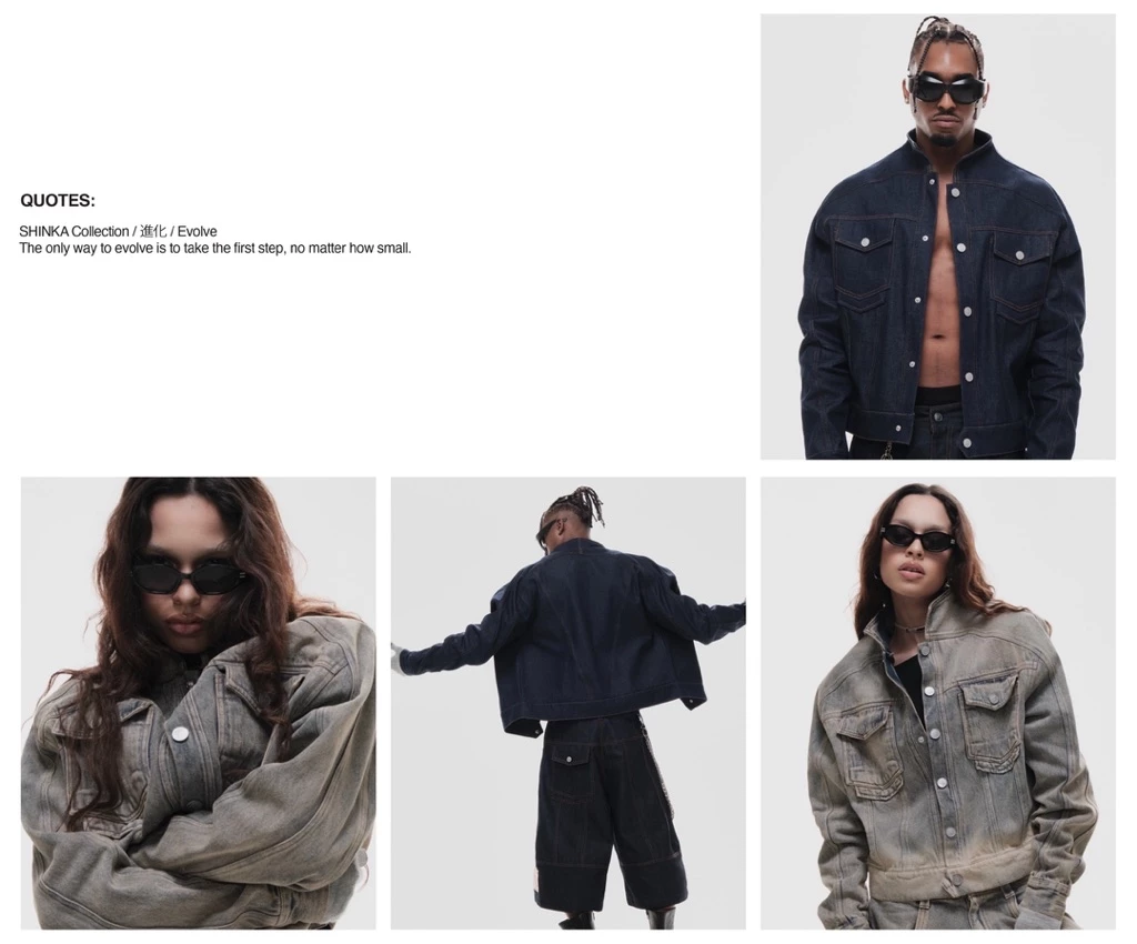 Áo RVB SHINKA CORE DENIM Jacket BLUE