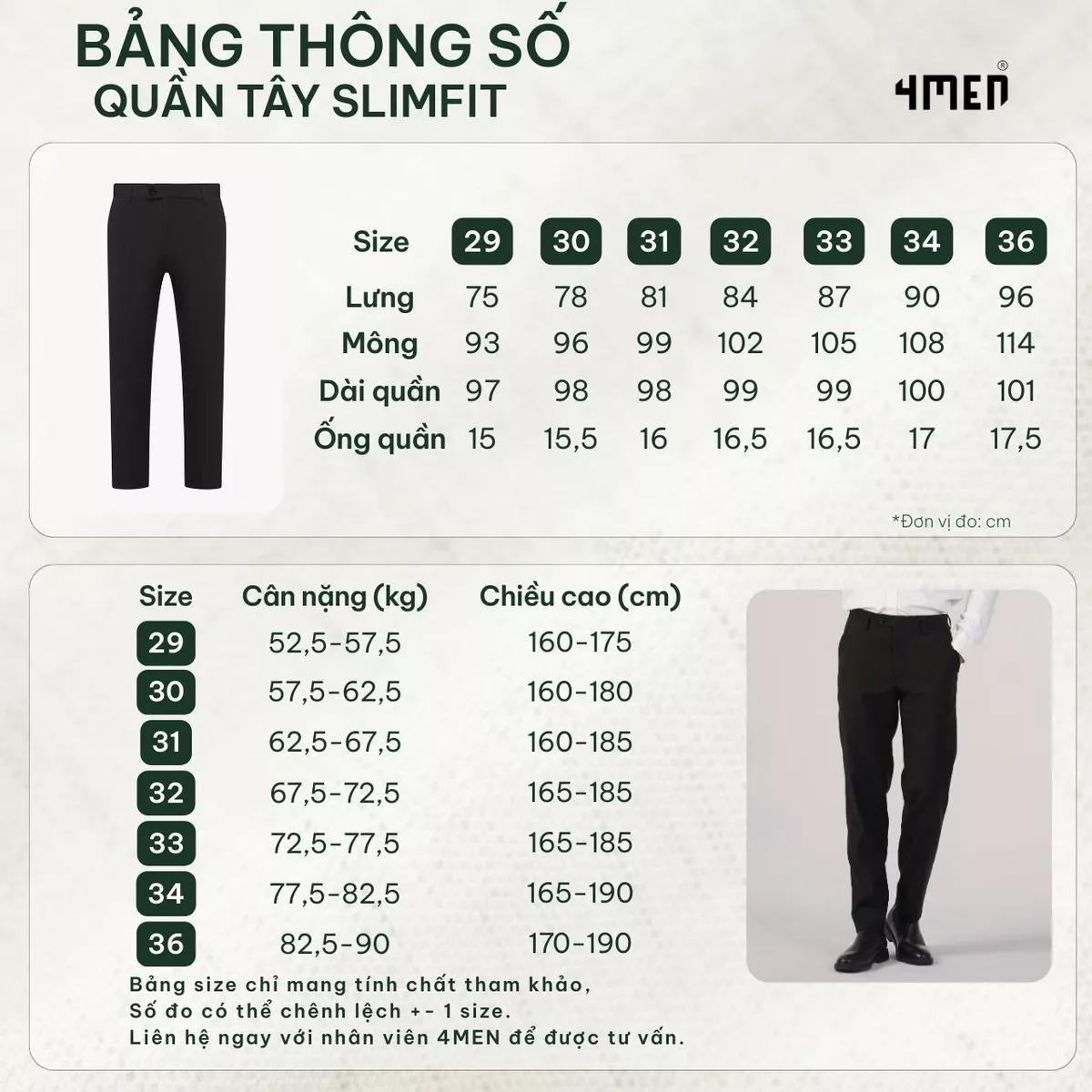 Quần tây âu nam co giãn 4MEN QT071 form slimfit Hàn Quốc ống ôm đẹp, vải cao cấp không nhăn, basic dễ phối, 6 màu basic