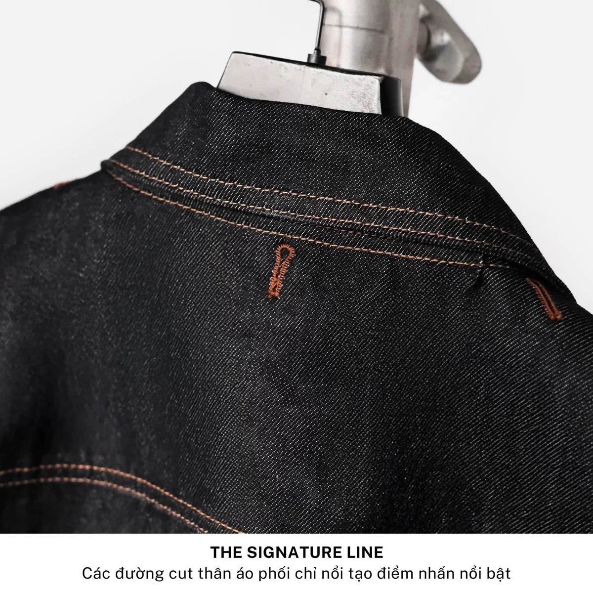 Áo Khoác Bò SNAZZY Unisex Chất Liệu Denim Chính Hãng - CORE RAW DENIM