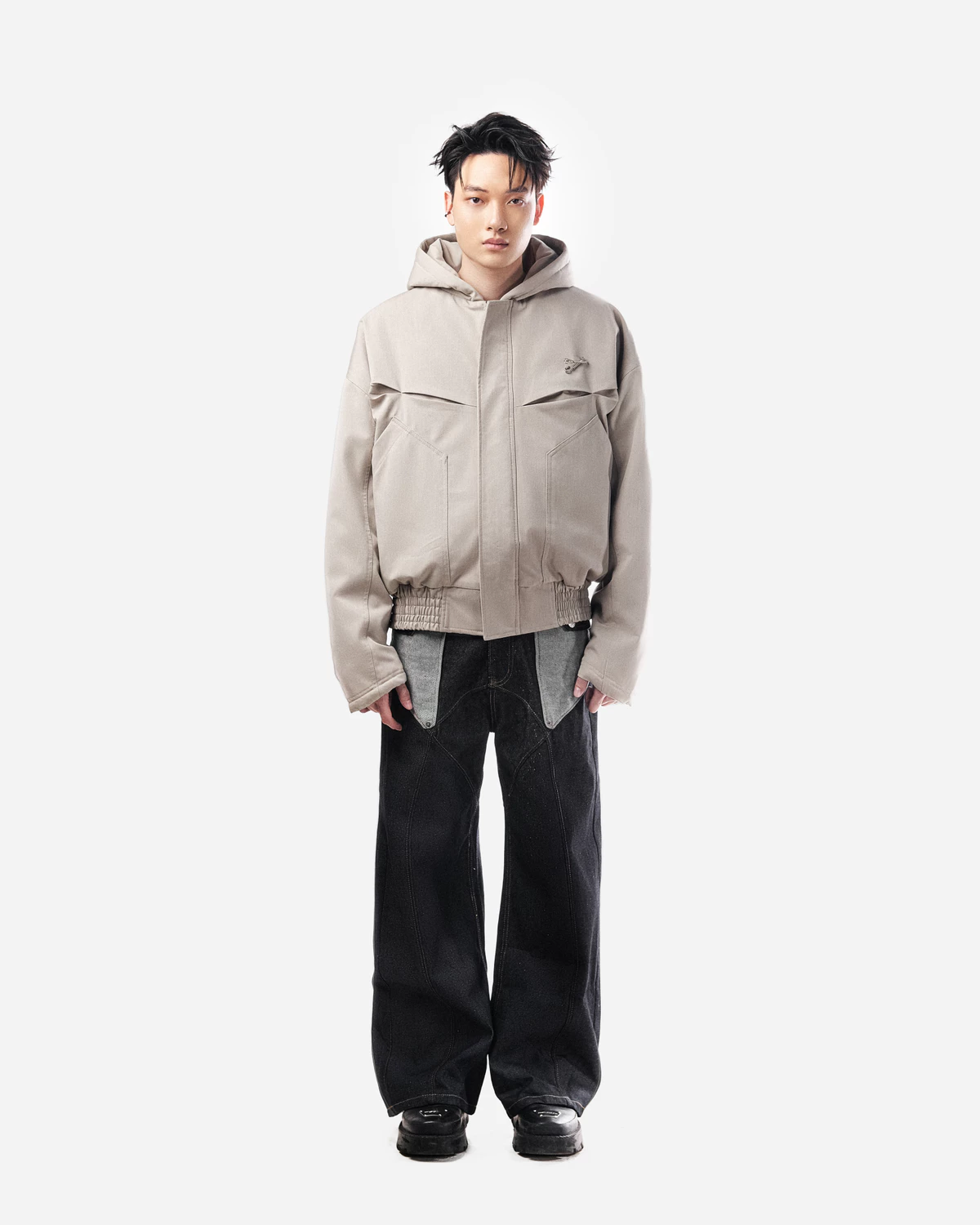 Áo Khoác SNAZZY Unisex Chất Liệu Kaki Chính Hãng - SAND KHAKI JACKET