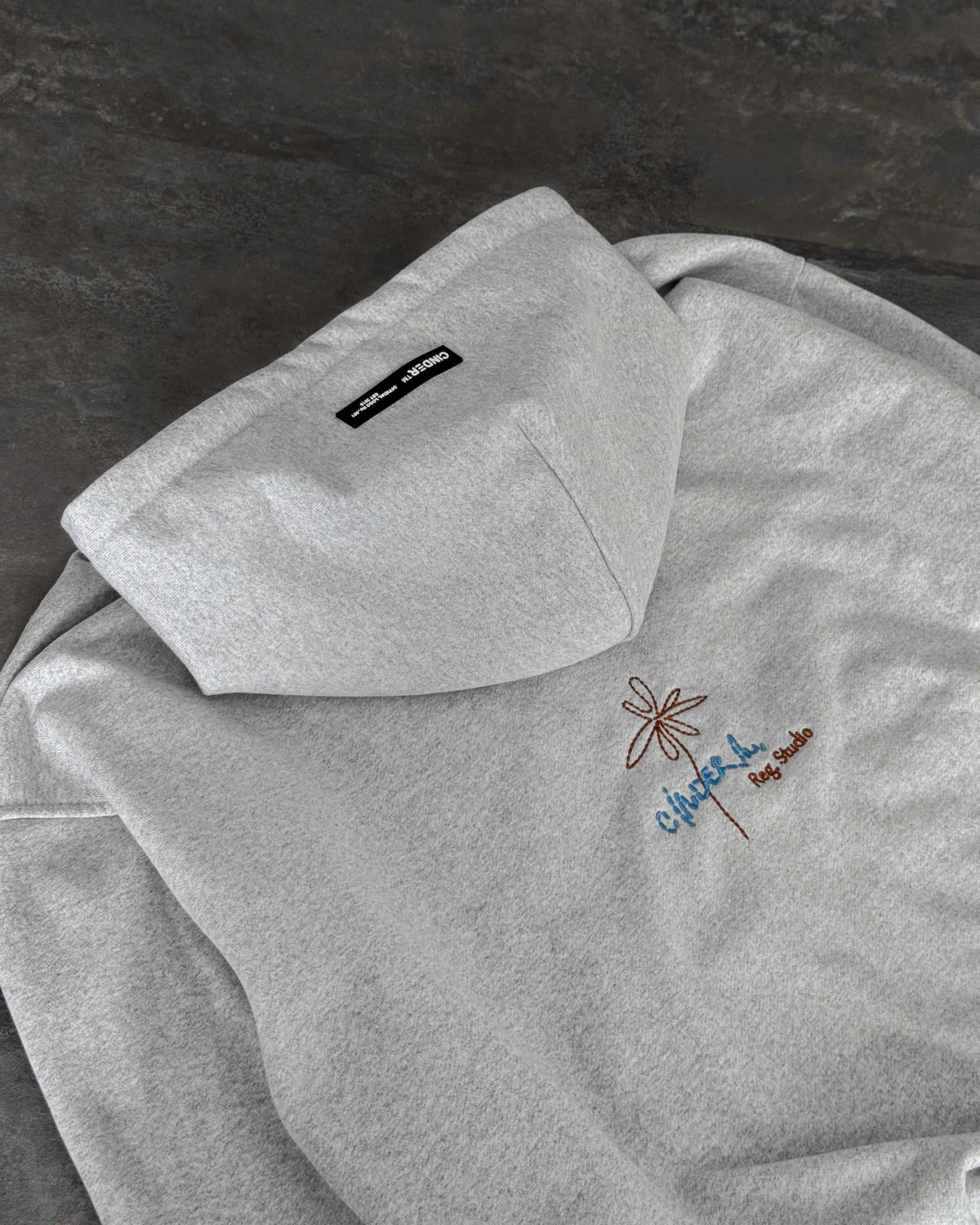 Áo Hoodie Zip Boxy GARDEN Cinder Form Đẹp, Local Brand Chính Hãng