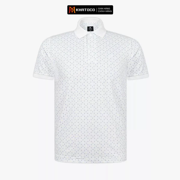 Áo polo nam KHATOCO không túi A2MN458R2-CNIN054-2802-N