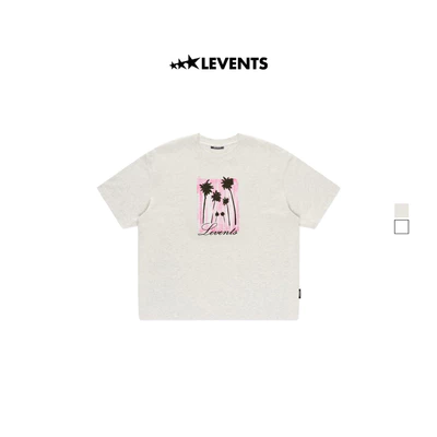 Áo Thun Levents Palm Tree Semi-Oversized Tee 100% Cotton T-shirt